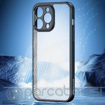 Dux Ducis iPhone 12 Pro Max Aimo Series Premium Buzlu Sert PC-TPU Kılıf