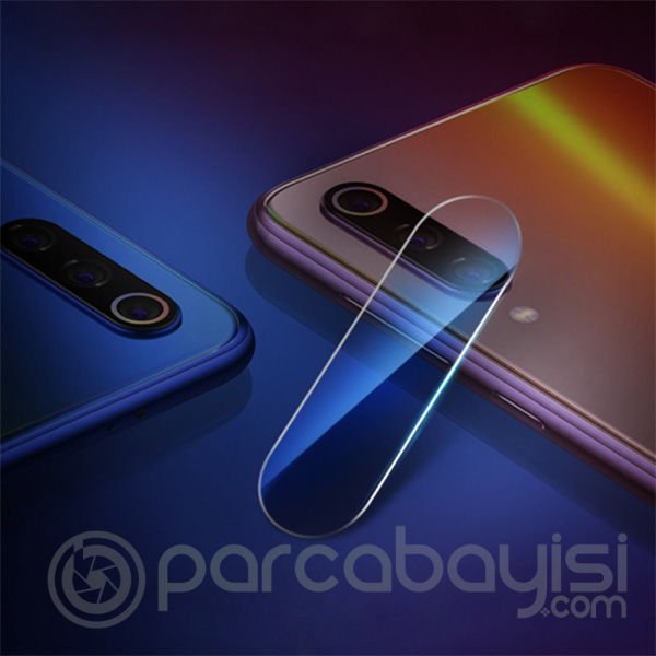 Xiaomi Mi CC9-CC9E- Mi A3 Yüksek Çözünürlüklü Kamera Lens Koruma Camı
