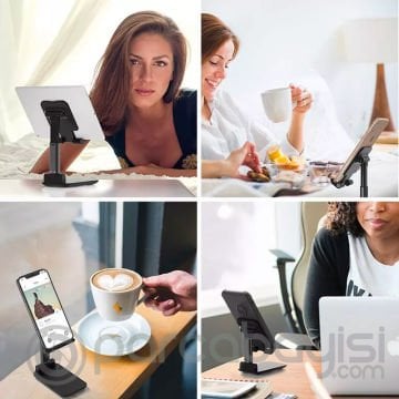 ALLY LF-219B Cep Telefonu Ve Tablet Masaüstü Standı Tutucu