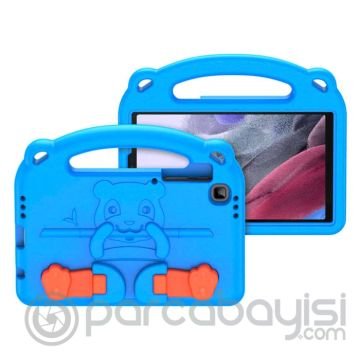 Dux Ducis Panda SM Galaxy Tab A7 Lite T220-T225 Kılıf Çocuk Shockproof Standlı Taşınabilir
