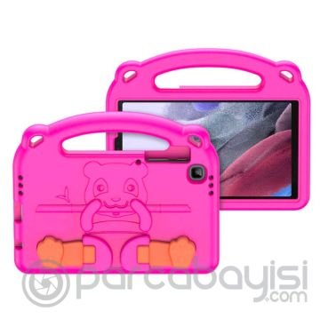 Dux Ducis Panda SM Galaxy Tab A7 Lite T220-T225 Kılıf Çocuk Shockproof Standlı Taşınabilir